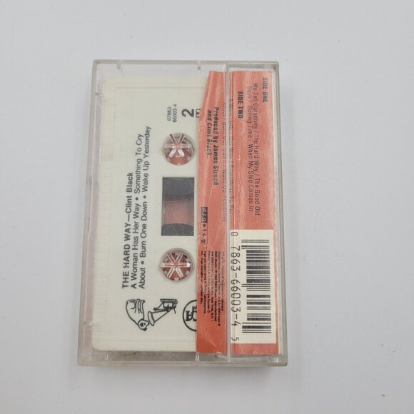 Clint Black The Hard Way Cassette Tape 1992 RCA Tested Works - Picture 2 of 9